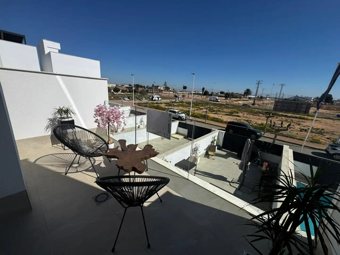 Terrassa de Dúplex en venda en San Pedro del Pinatar amb Aire condicionat, Calefacció i Jardí privat
