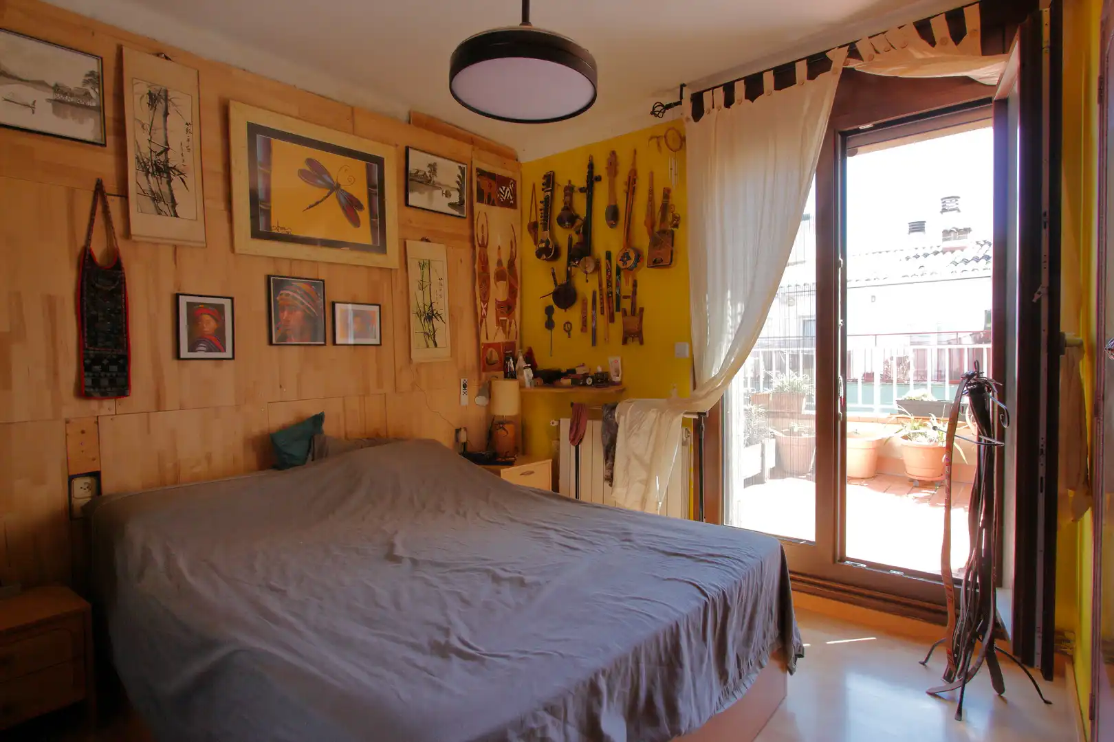Bedroom of Attic for sale in Girona  with Heating and Terrace