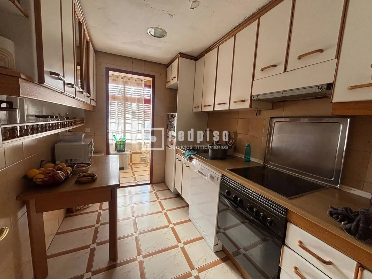 Kitchen of Flat for sale in Madrid  with Air Conditioner, Heating and Terrace