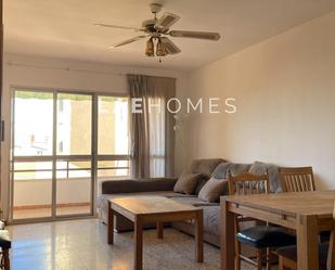 Living room of Flat for sale in Málaga Capital  with Heating, Parquet flooring and Balcony