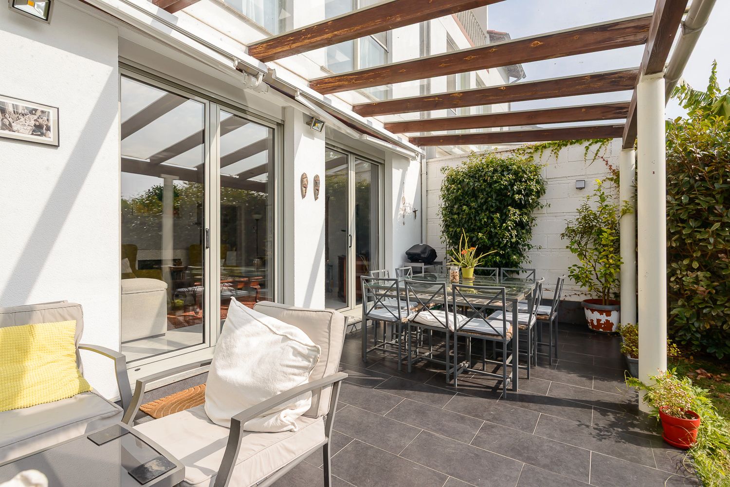 Terraza de Casa adosada en venta en Muros de Nalón con Calefacción, Jardín privado y Parquet