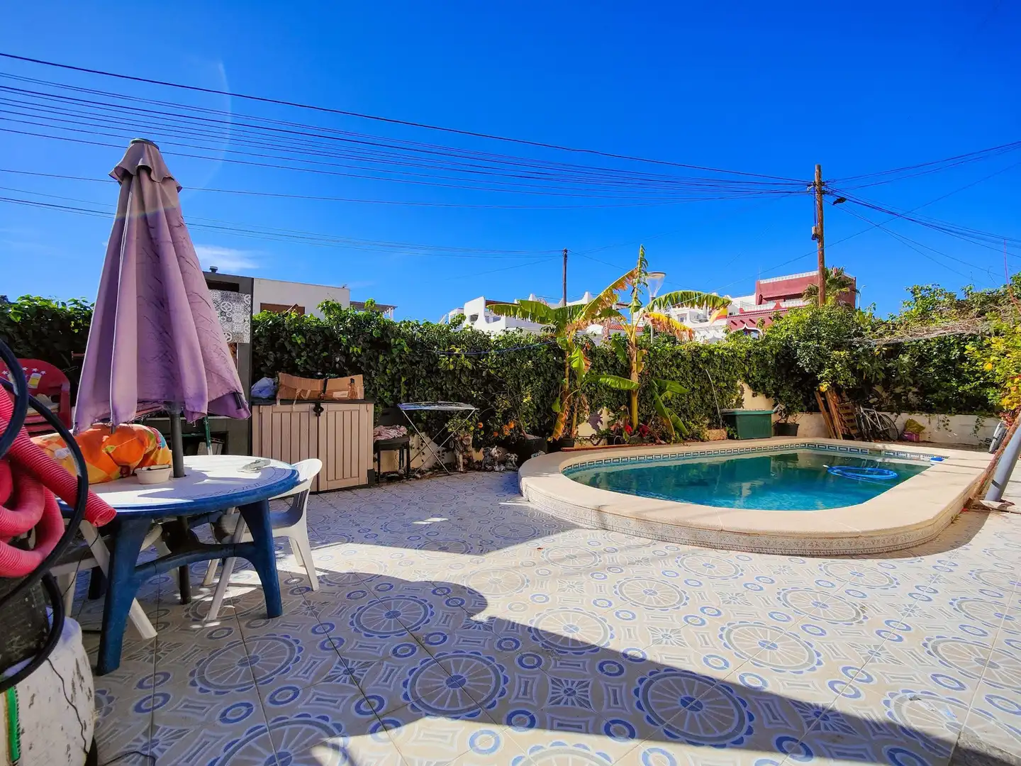 Piscina de Finca rústica en venda en San Miguel de Salinas amb Jardí privat, Piscina i Moblat