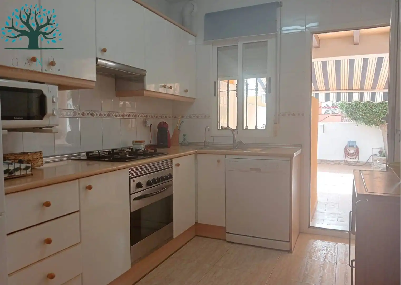 Cuina de Dúplex en venda en Mazarrón amb Jardí privat, Terrassa i Traster
