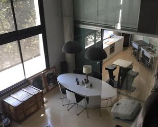 Dining room of Loft for sale in  Barcelona Capital  with Air Conditioner, Private garden and Storage room