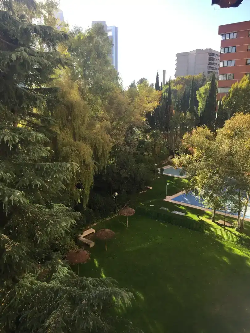 Garten von Wohnung zur Miete in Fuencarral - El Pardo