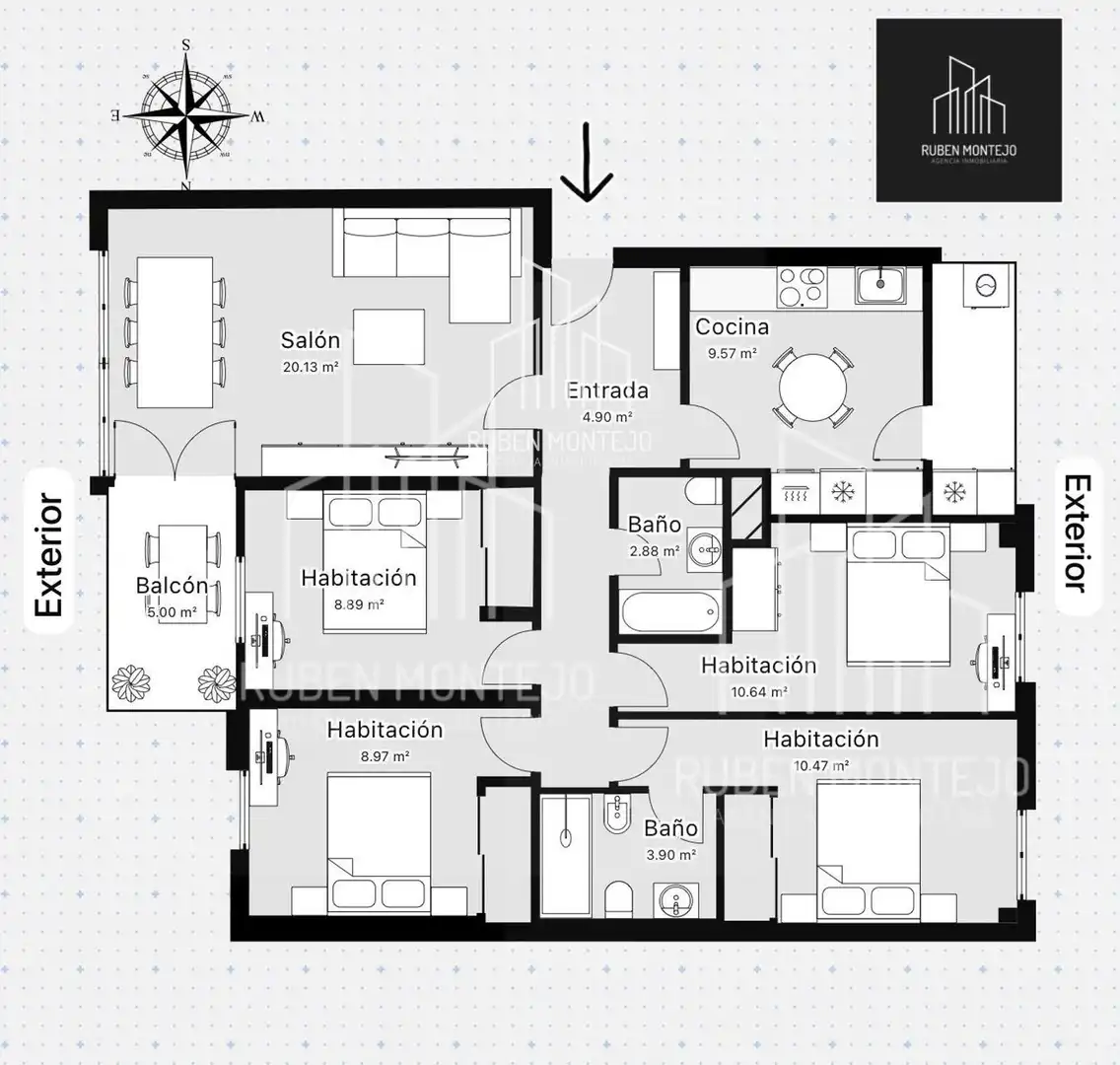 Flat for sale in Salamanca  with Heating, Terrace and Storage room