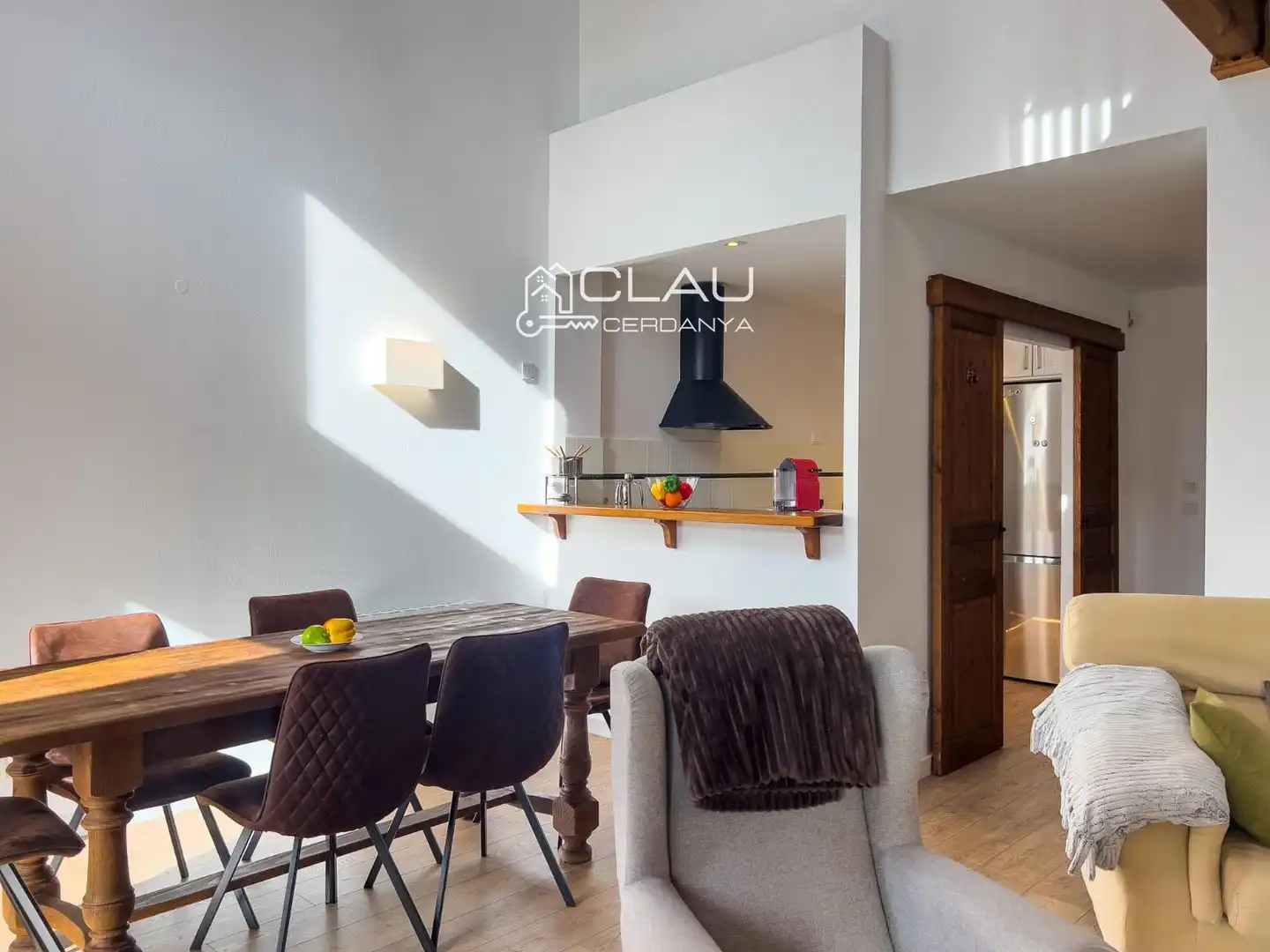 Dining room of Detached homes for rent in Osséja  with Heating, Private garden and Parquet flooring