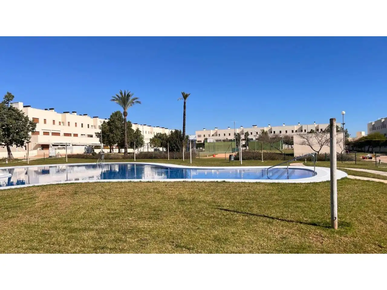 Swimming pool of Flat for rent in San Jorge / Sant Jordi  with Air Conditioner, Terrace and Storage room