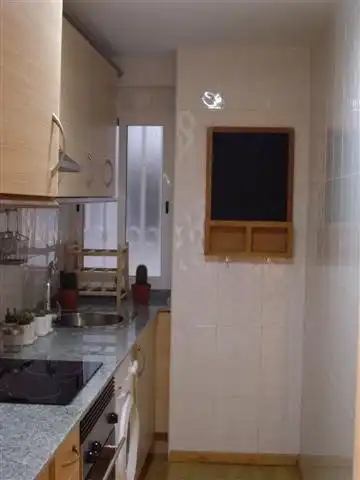 Küche von Wohnung zur Miete in Valencia mit Klimaanlage