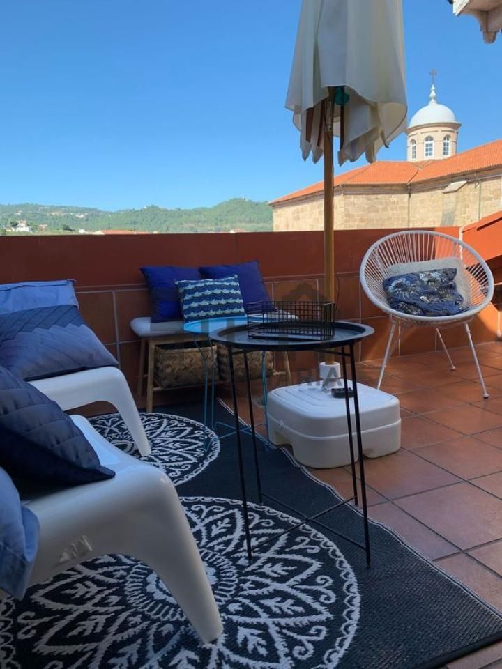 Terrace of Duplex to rent in Ourense Capital   with Heating, Terrace and Furnished