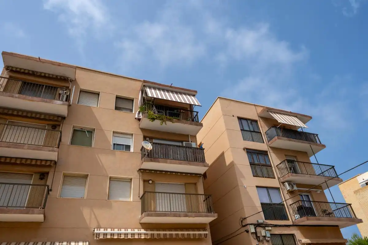 Vista exterior de Pis en venda en Elche / Elx amb Aire condicionat, Calefacció i Terrassa