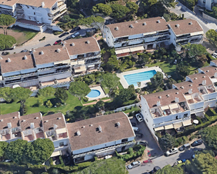 Exterior view of Single-family semi-detached for sale in Castell-Platja d'Aro  with Air Conditioner, Heating and Private garden