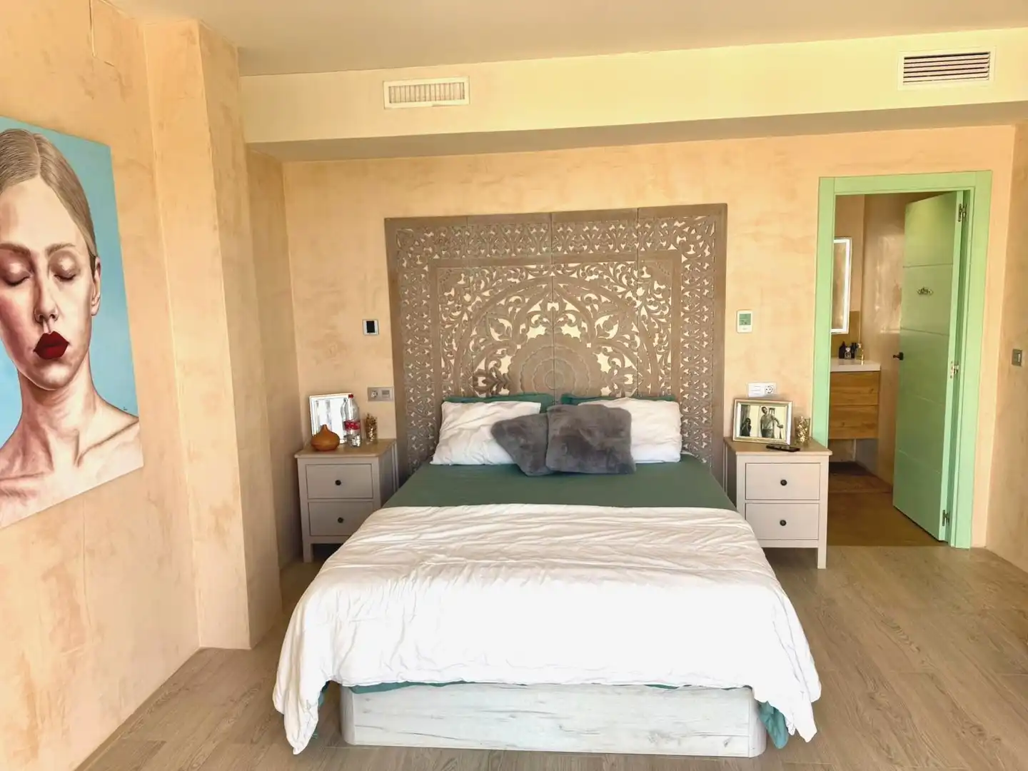 Habitación de Finca rústica en venta en Ojén con Aire acondicionado, Terraza y Trastero