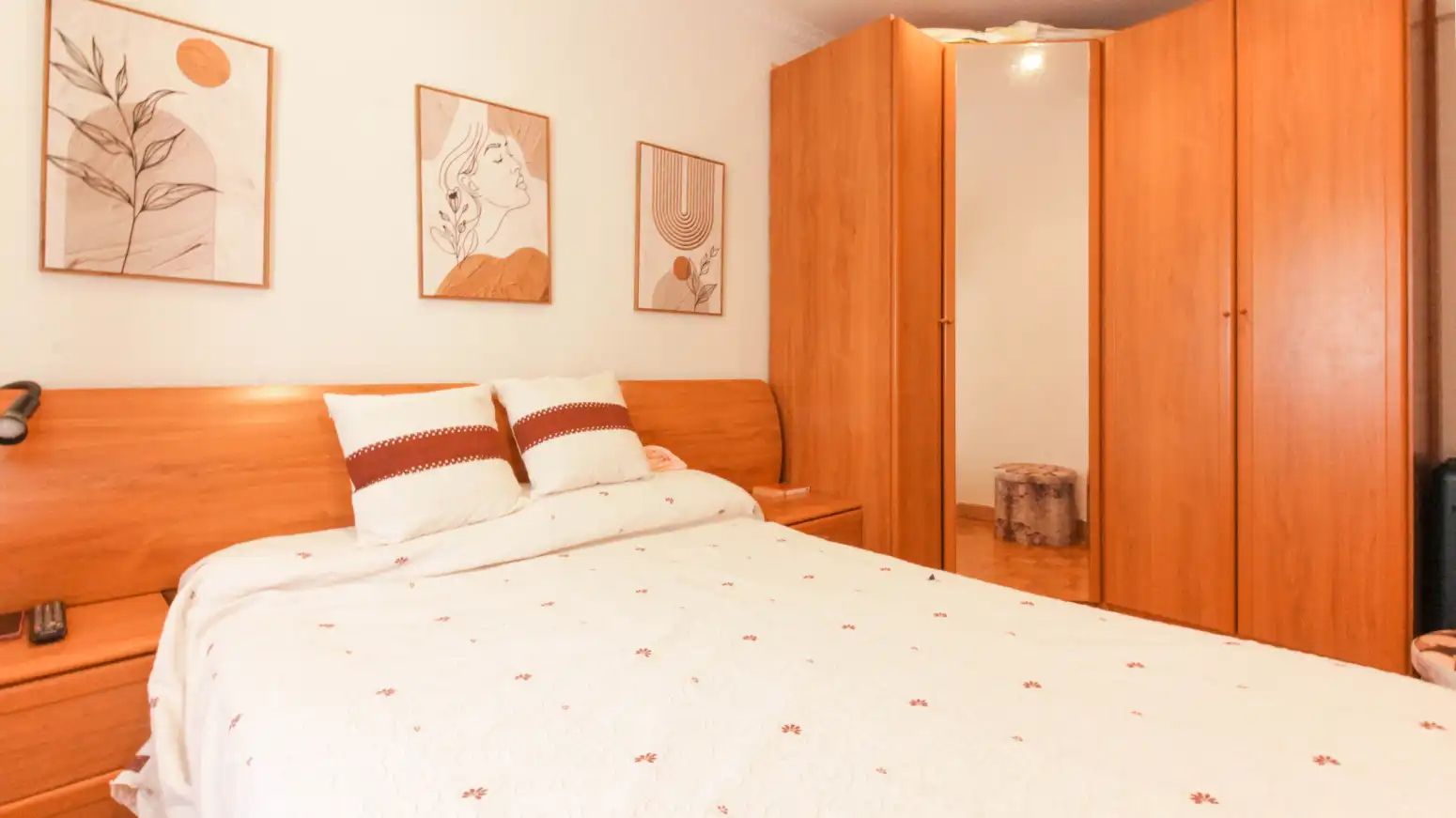 Schlafzimmer von Wohnung zum Verkauf in Santander mit Heizung und Parkett