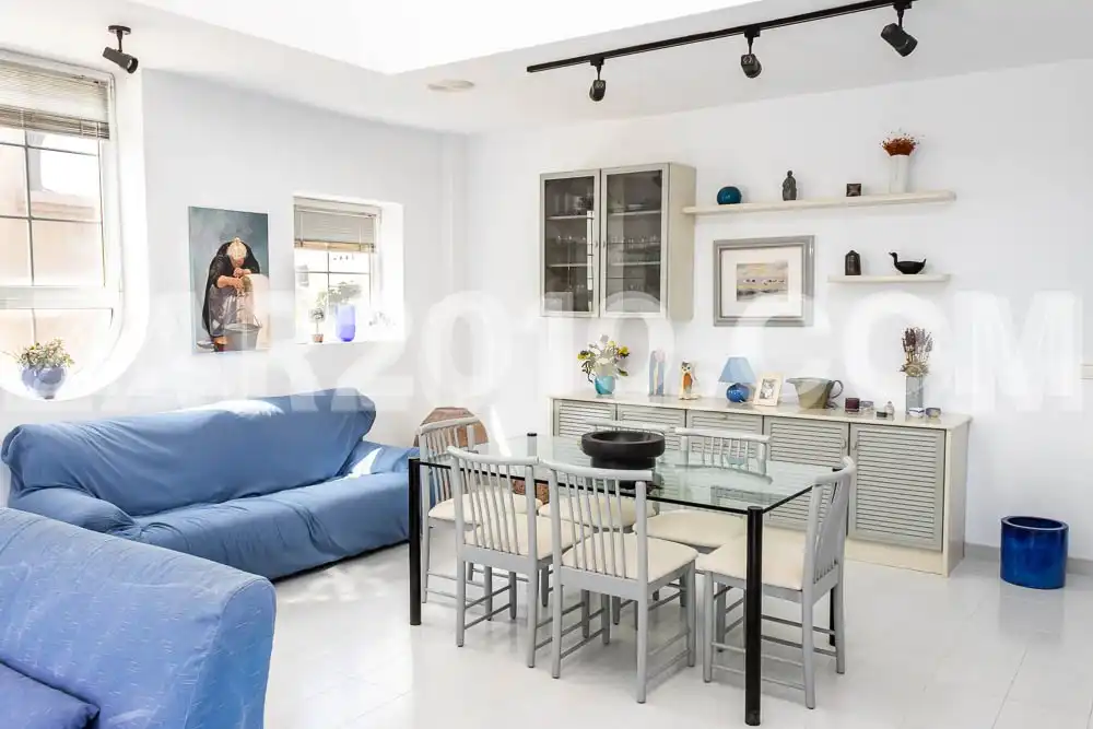 Living room of Houses for sale in Garrucha  with Air Conditioner, Private garden and Terrace
