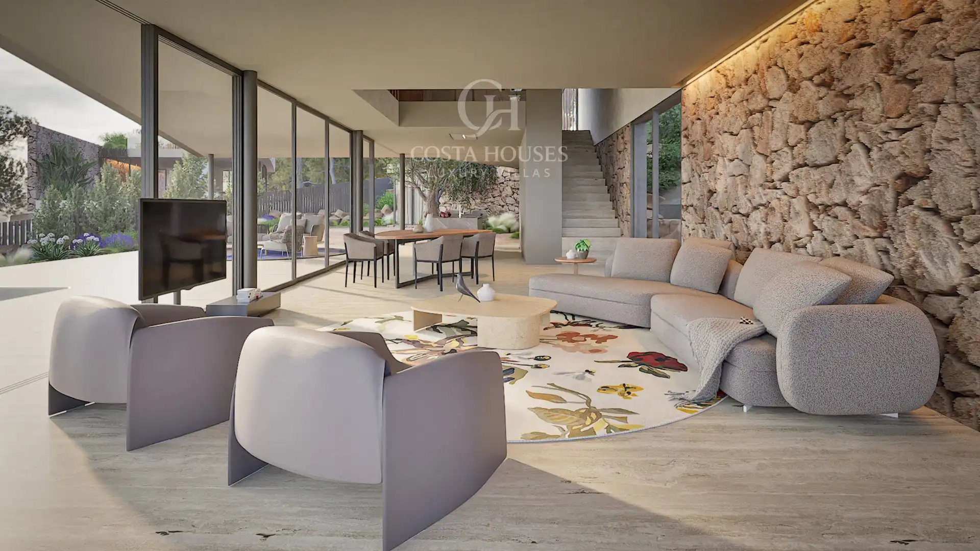Villa con piscina in vendita a El Montgó, imagen 3
