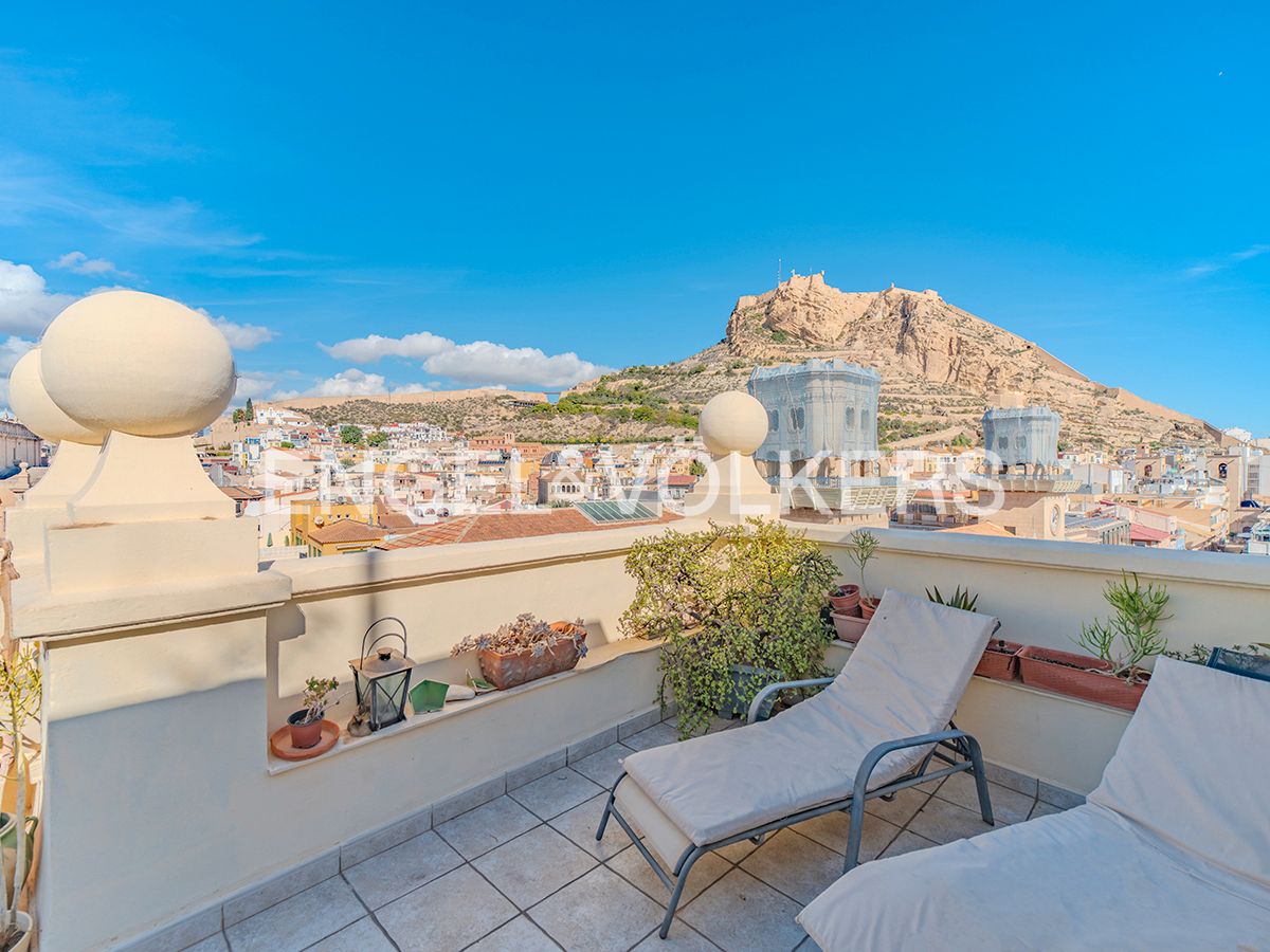 Terrace of Attic for sale in Alicante / Alacant  with Air Conditioner, Heating and Terrace