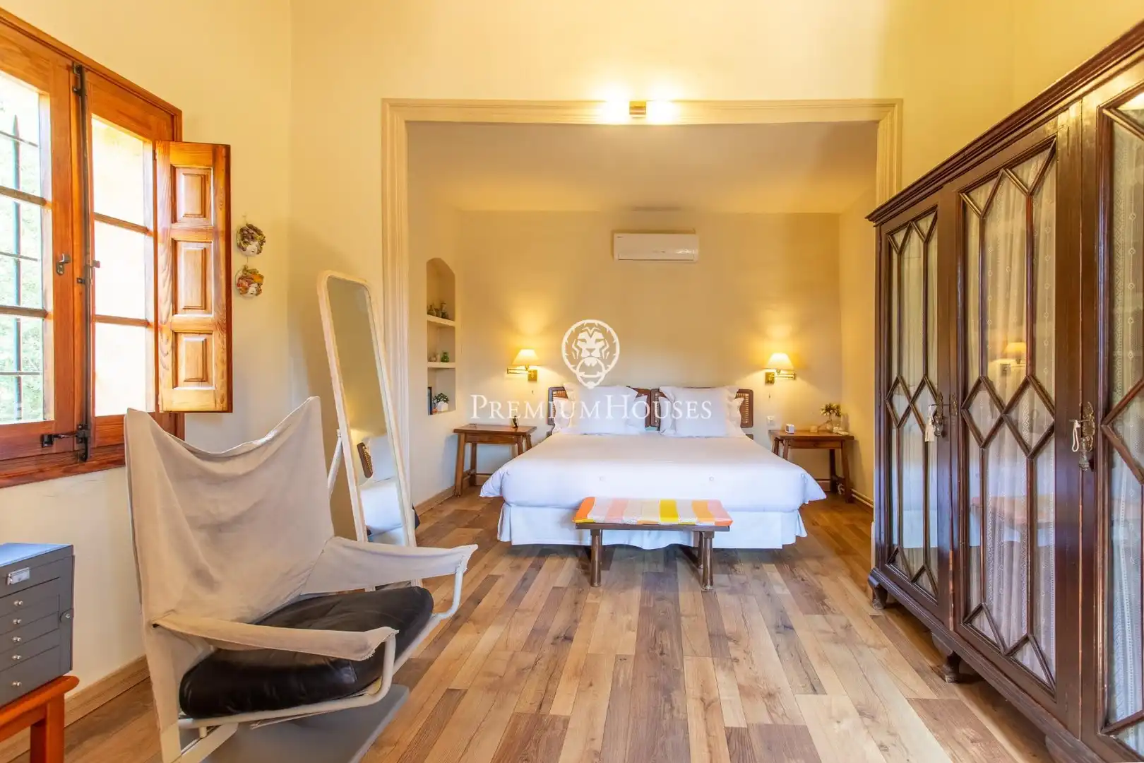 Habitación de Finca rústica en venta en Arenys de Munt con Aire acondicionado, Calefacción y Jardín privado