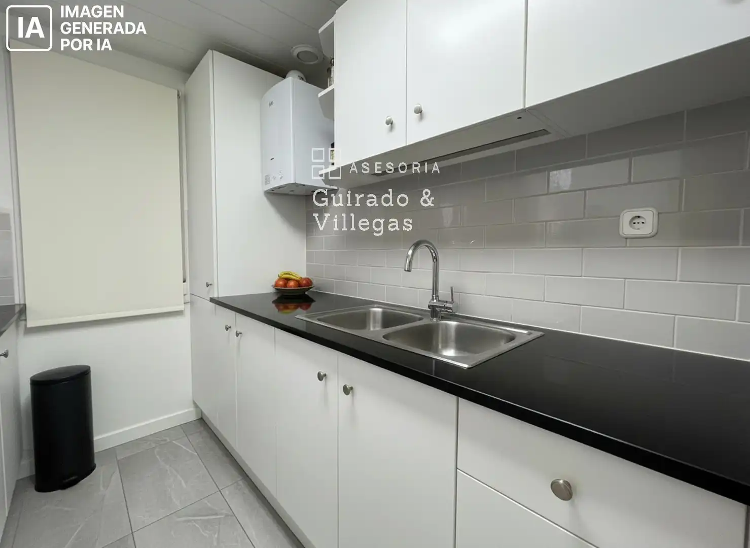 Cocina de Piso en venta en Barcelona con Terraza y Amueblado