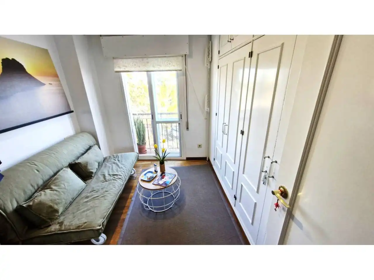 Schlafzimmer von Maisonette zum Verkauf in Huelva mit Klimaanlage, Parkett und Balkon