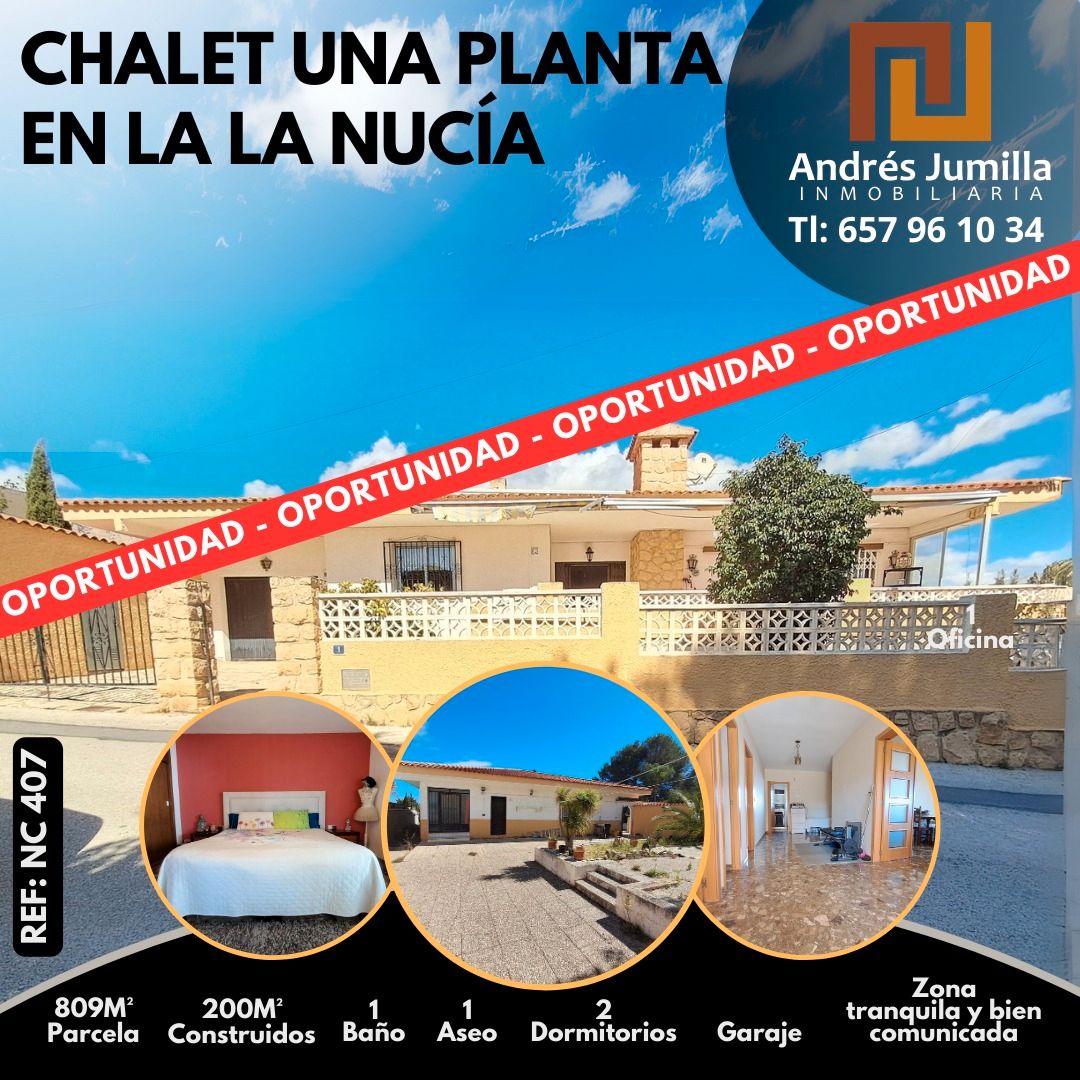 Vista exterior de Casa o xalet en venda en La Nucia amb Jardí privat, Terrassa i Forn