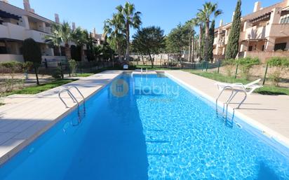 Swimming pool of Attic for sale in Fuente Álamo de Murcia  with Air Conditioner, Heating and Terrace