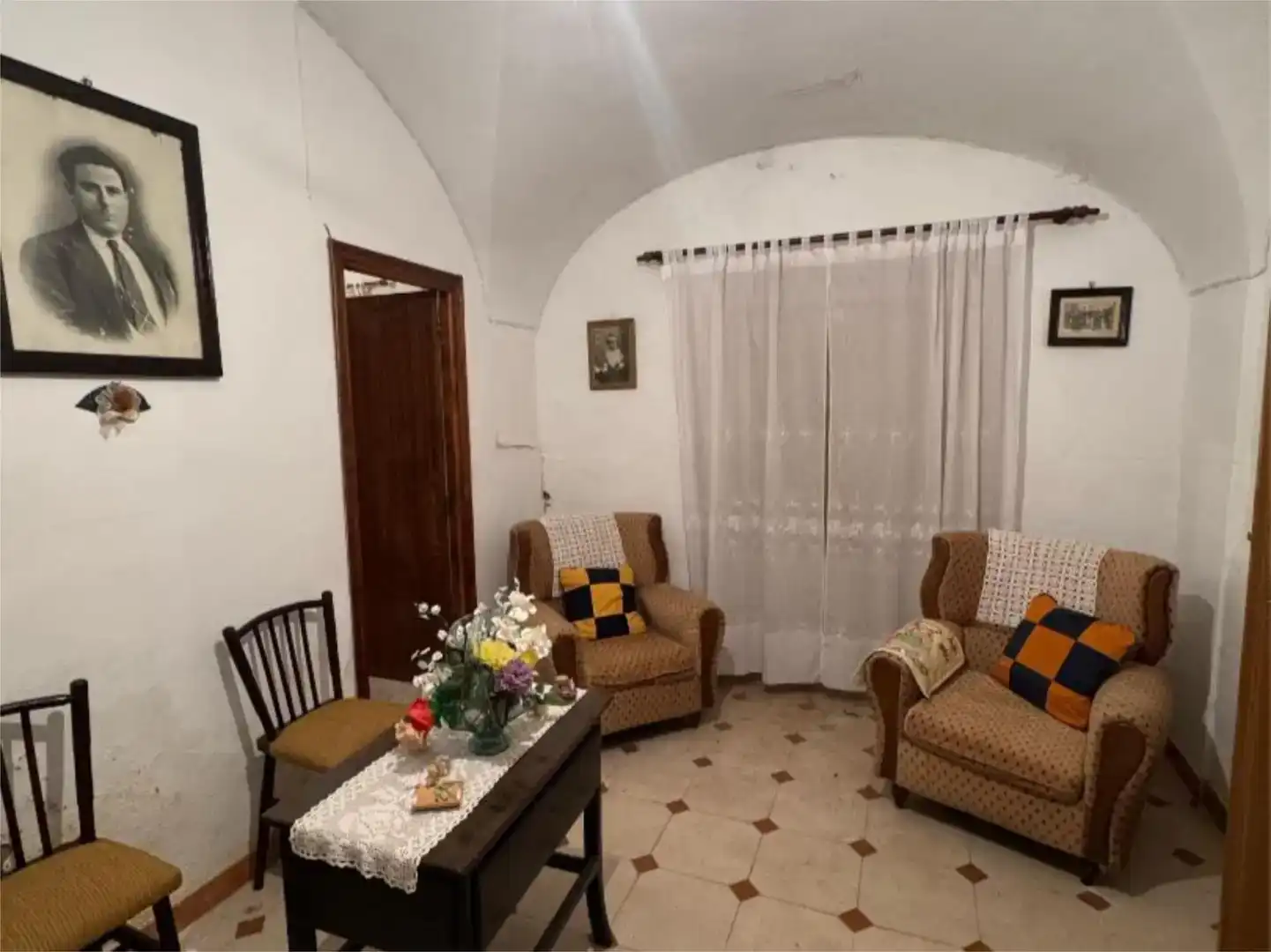 Sala d'estar de Pis en venda en Alcollarín amb Aire condicionat, Traster i Moblat
