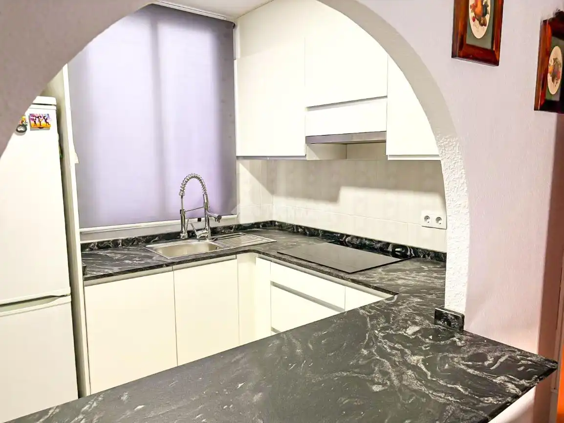 Kitchen of Flat for sale in Garrucha  with Air Conditioner