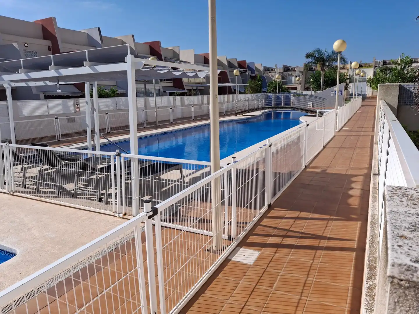 Piscina de Casa adosada en venta en Oropesa del Mar / Orpesa con Piscina comunitaria