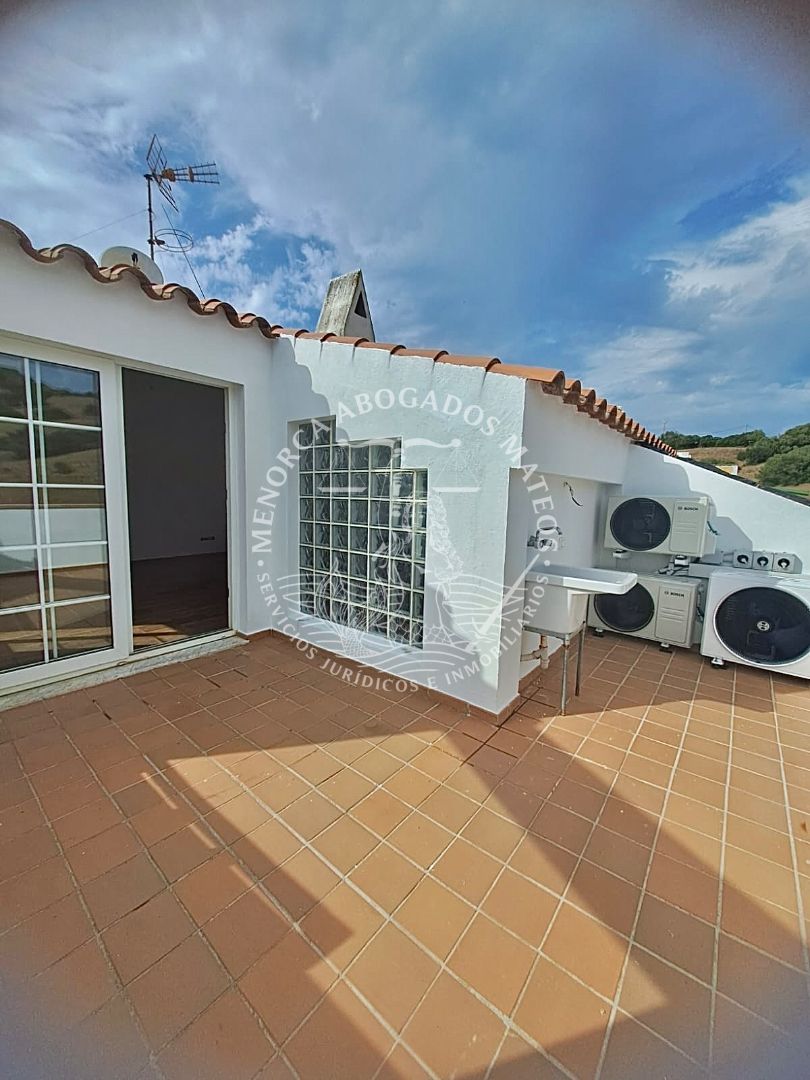 Terrassa de Casa adosada en venda en Es Mercadal amb Aire condicionat, Parquet i Terrassa