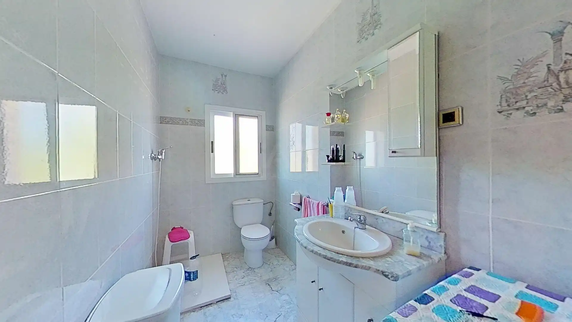 Bathroom of Houses for sale in Roquetes  with Air Conditioner, Heating and Terrace