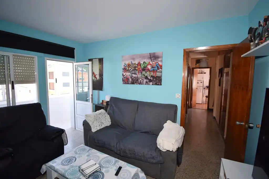 Living room of Flat for sale in Miño  with Terrace, Furnished and Washing machine