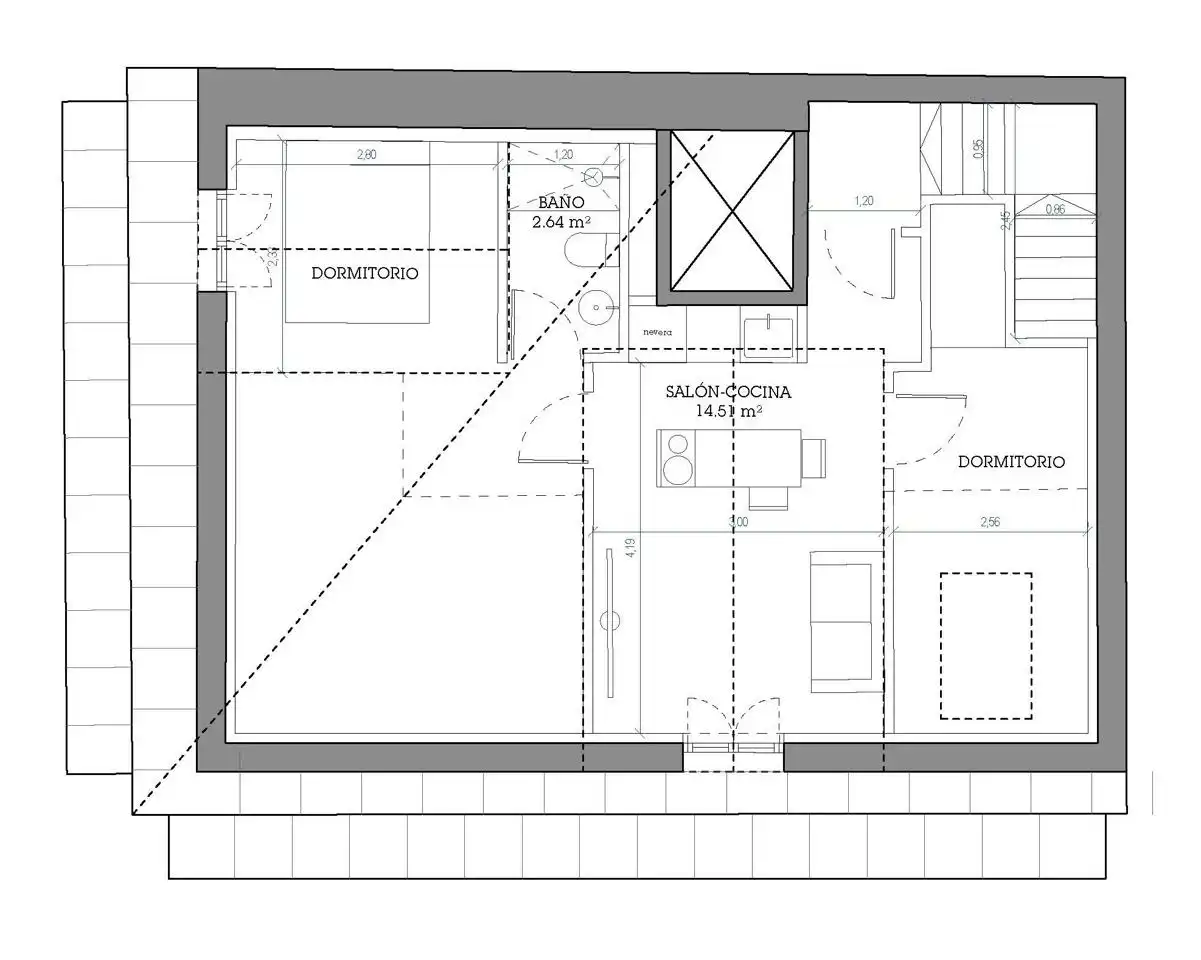 Wohnung zur Miete in A Coruña Capital  mit Heizung