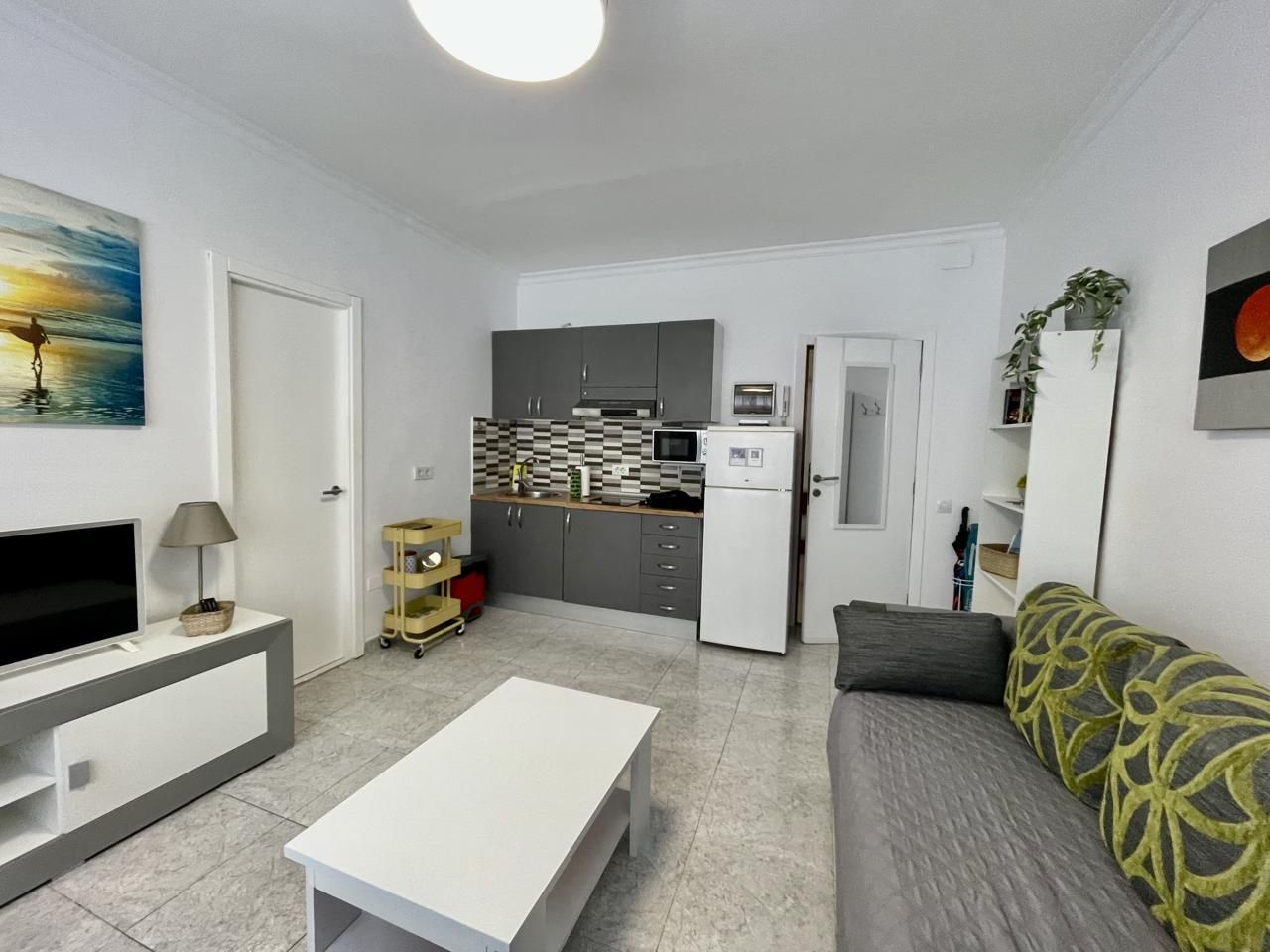 Kitchen of Flat to rent in Las Palmas de Gran Canaria  with Furnished