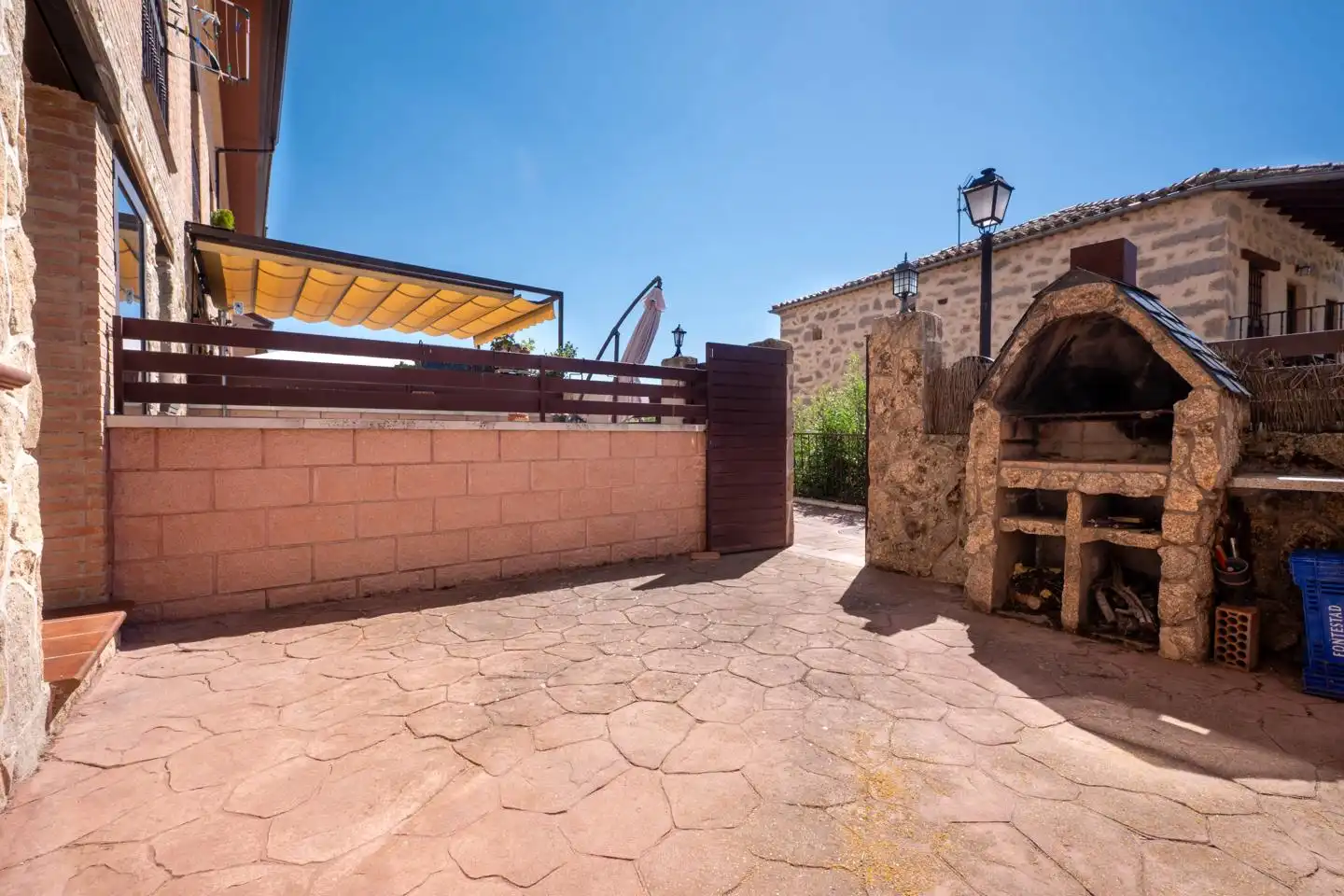 Terraza de Casa adosada de alquiler en Ávila con Calefacción, Parquet y Terraza