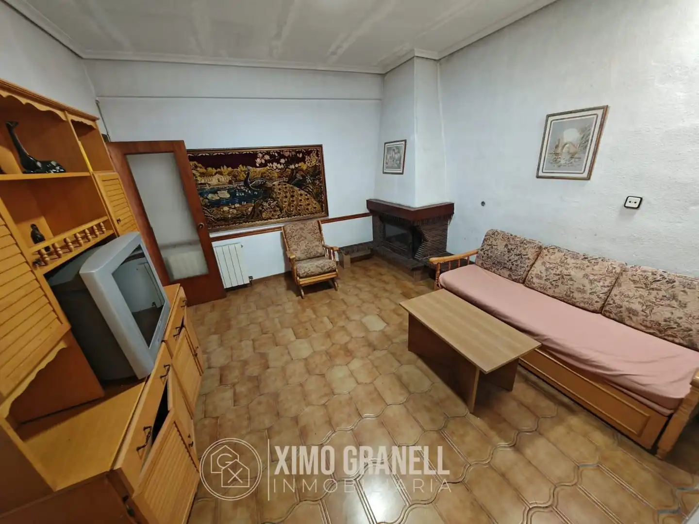 Sala d'estar de Casa o xalet en venda en Castellón de la Plana / Castelló de la Plana amb Aire condicionat, Calefacció i Terrassa