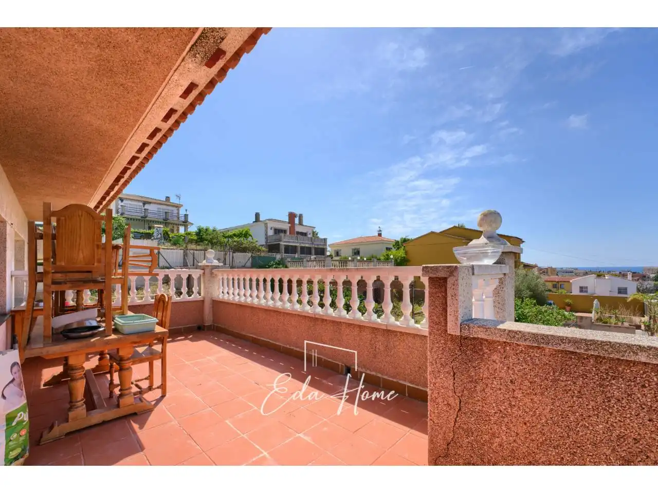 Terrace of Houses for sale in Cunit  with Private garden, Terrace and Furnished