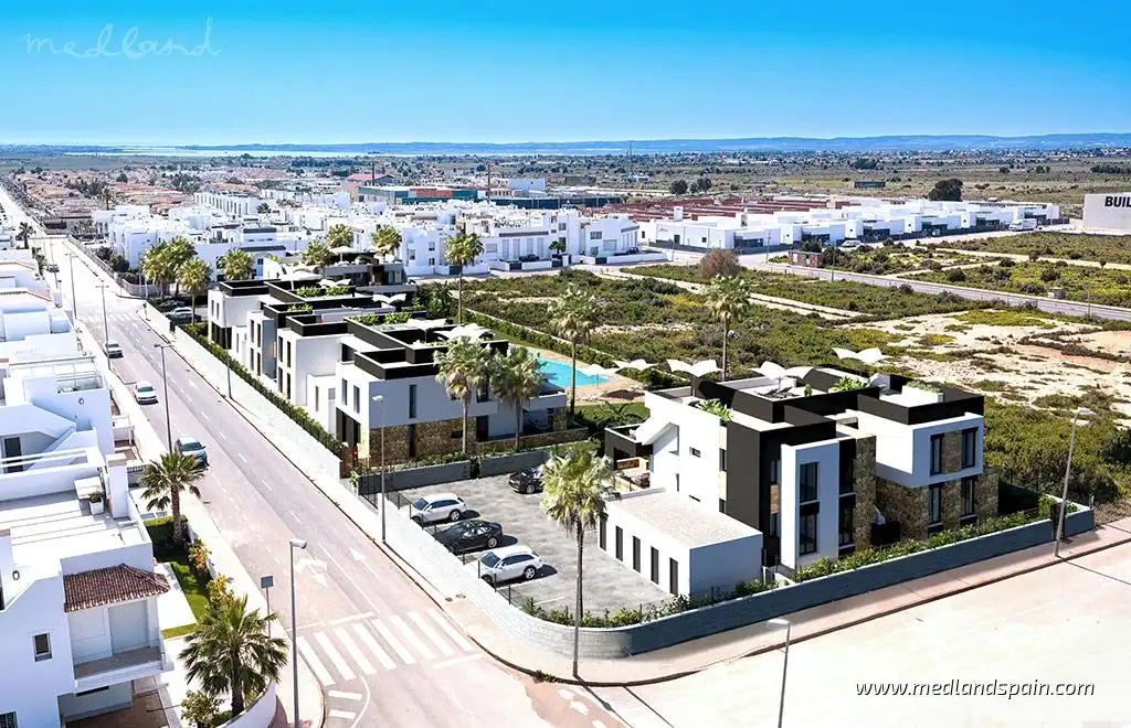 Vista exterior de Apartament en venda en Rojales amb Aire condicionat, Calefacció i Terrassa