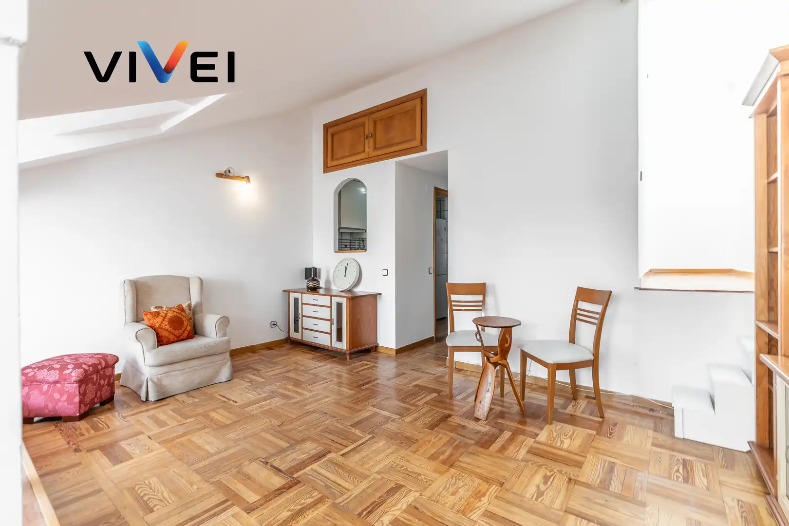 Sala d'estar de Àtic en venda en Madrid amb Calefacció i Terrassa