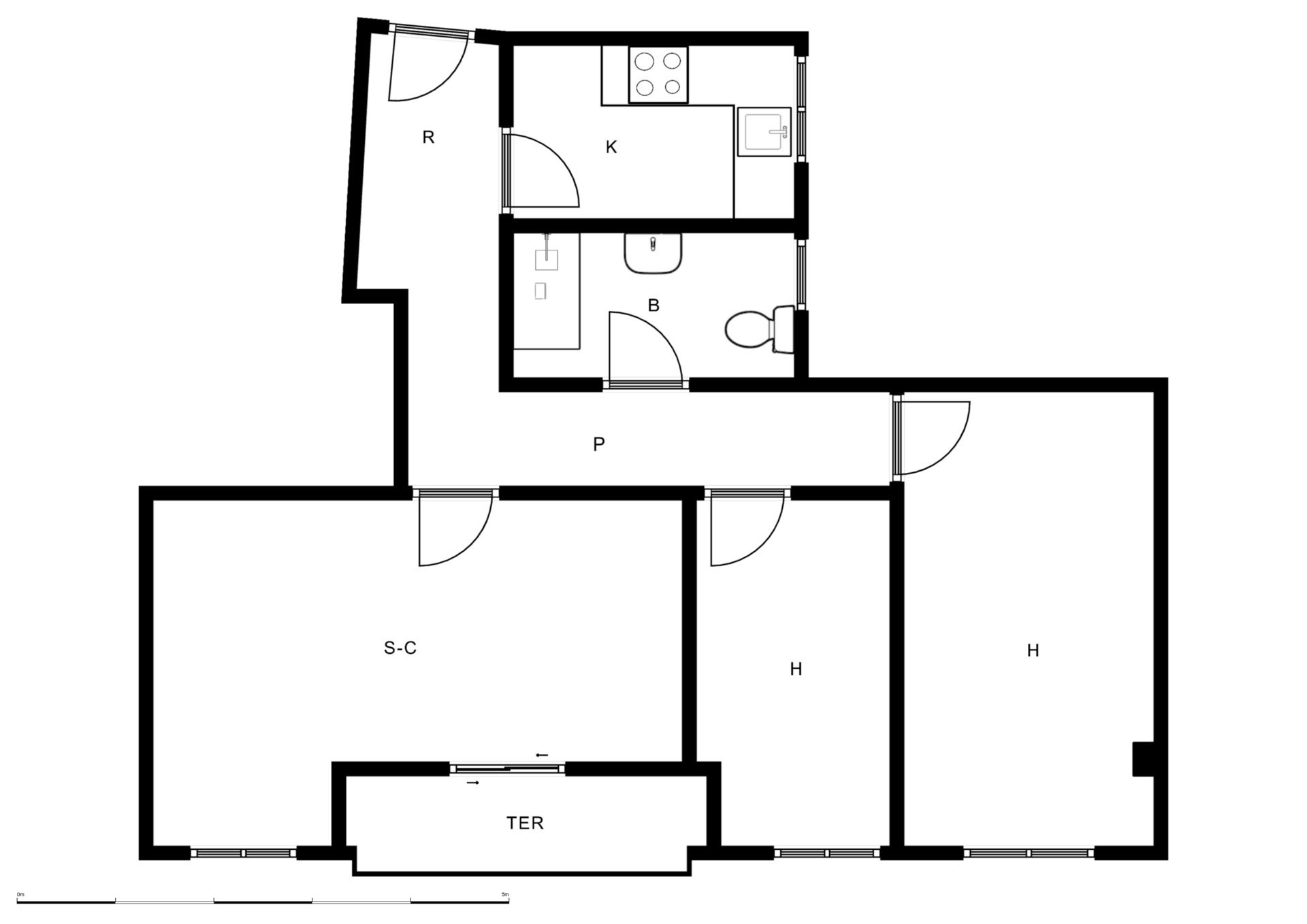 Flat to rent in  Valencia Capital  with Terrace, Oven and Pets allowed