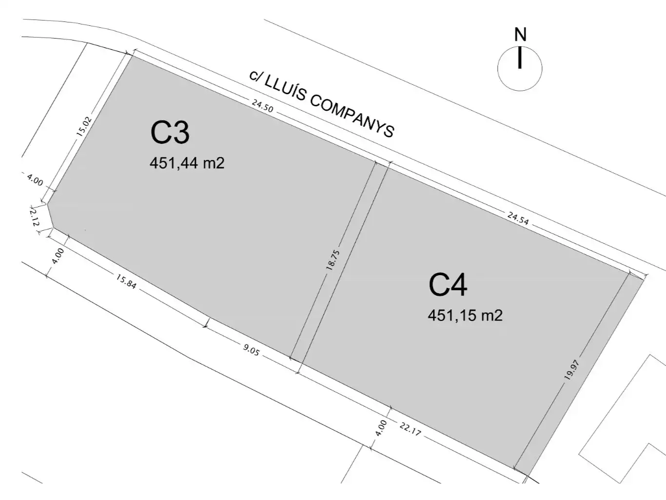 Terreny residencial en venda a Carrer del President Lluís Companys 15, imagen 2