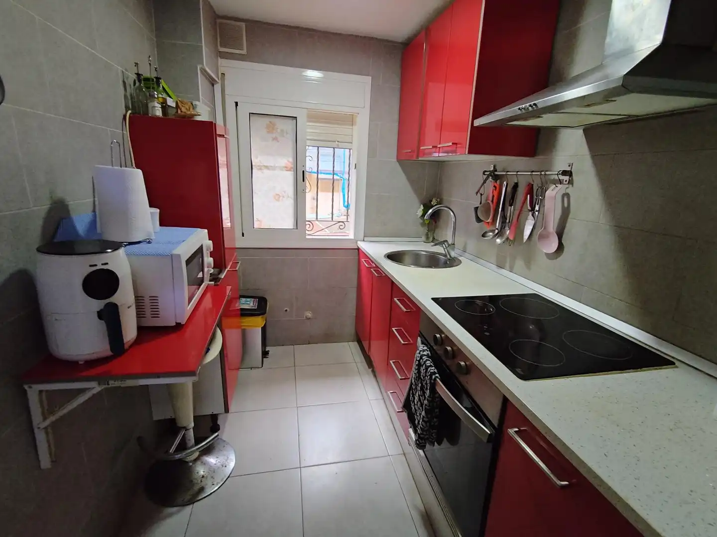 Kitchen of Flat for sale in  Tarragona Capital  with Furnished