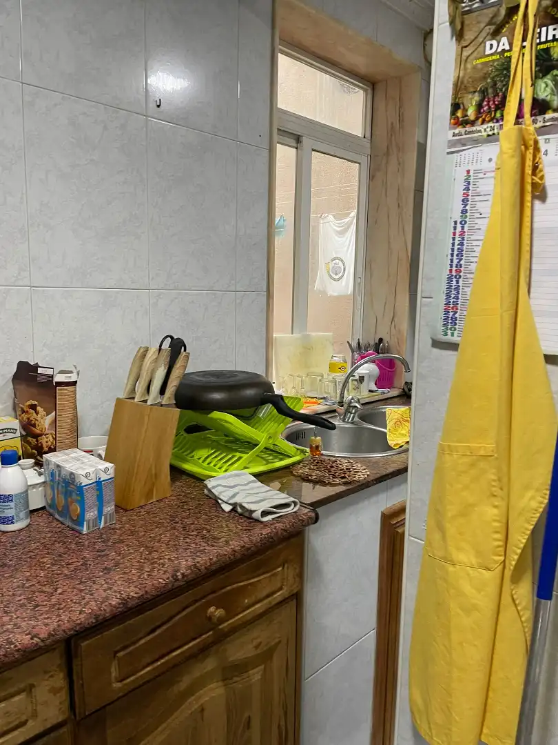 Kitchen of Flat for rent in Santiago de Compostela   with Furnished