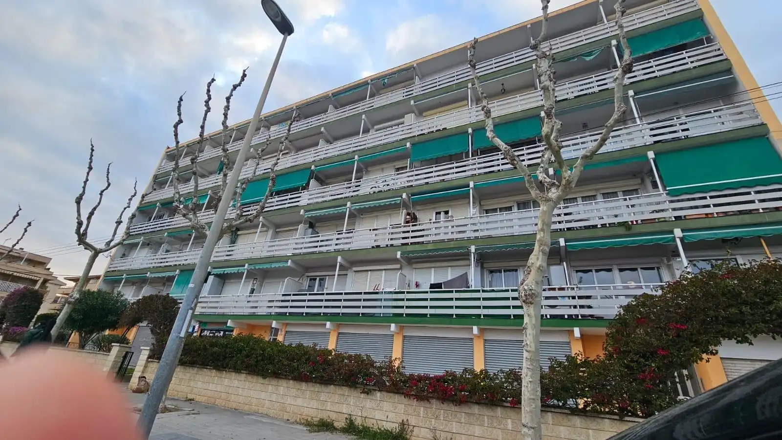 Vista exterior de Piso en venta en Cunit