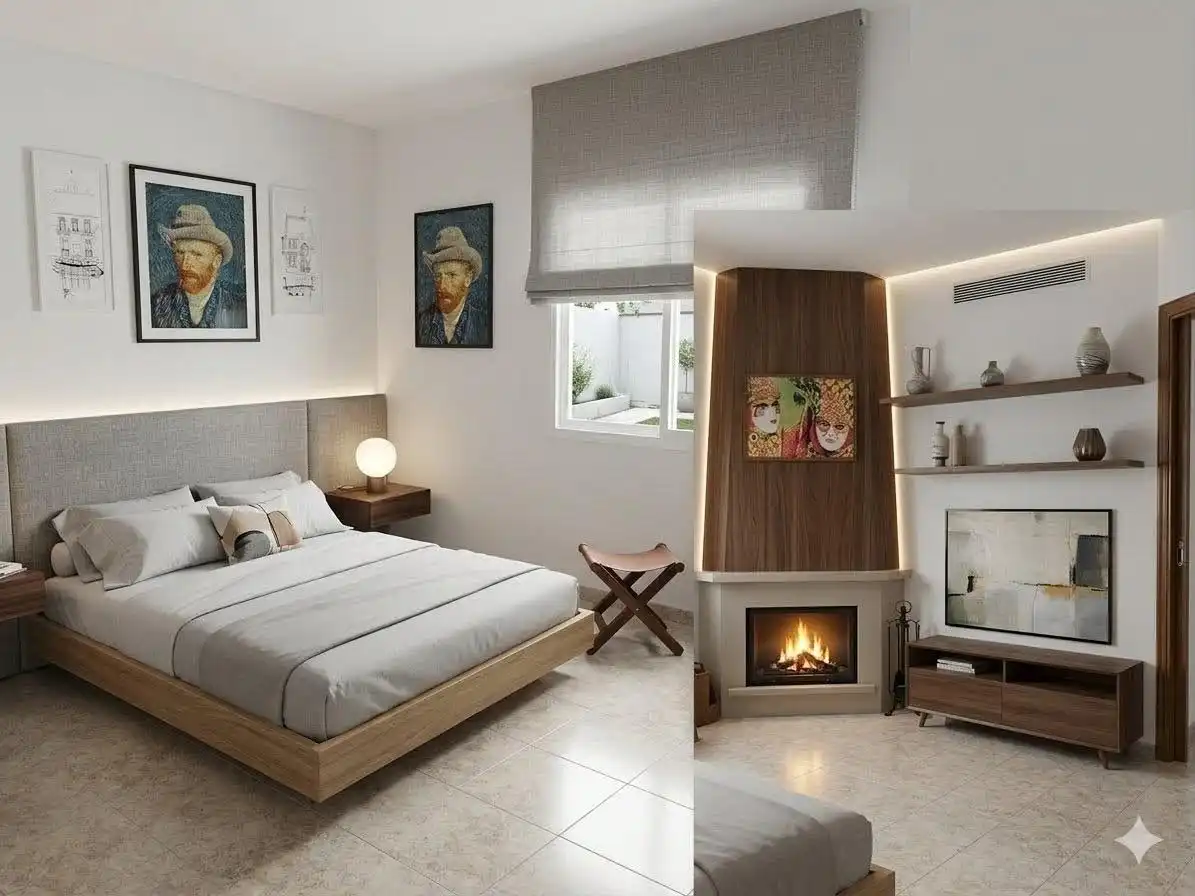 Habitación de Casa o chalet en venta en Málaga con Aire acondicionado, Calefacción y Jardín privado