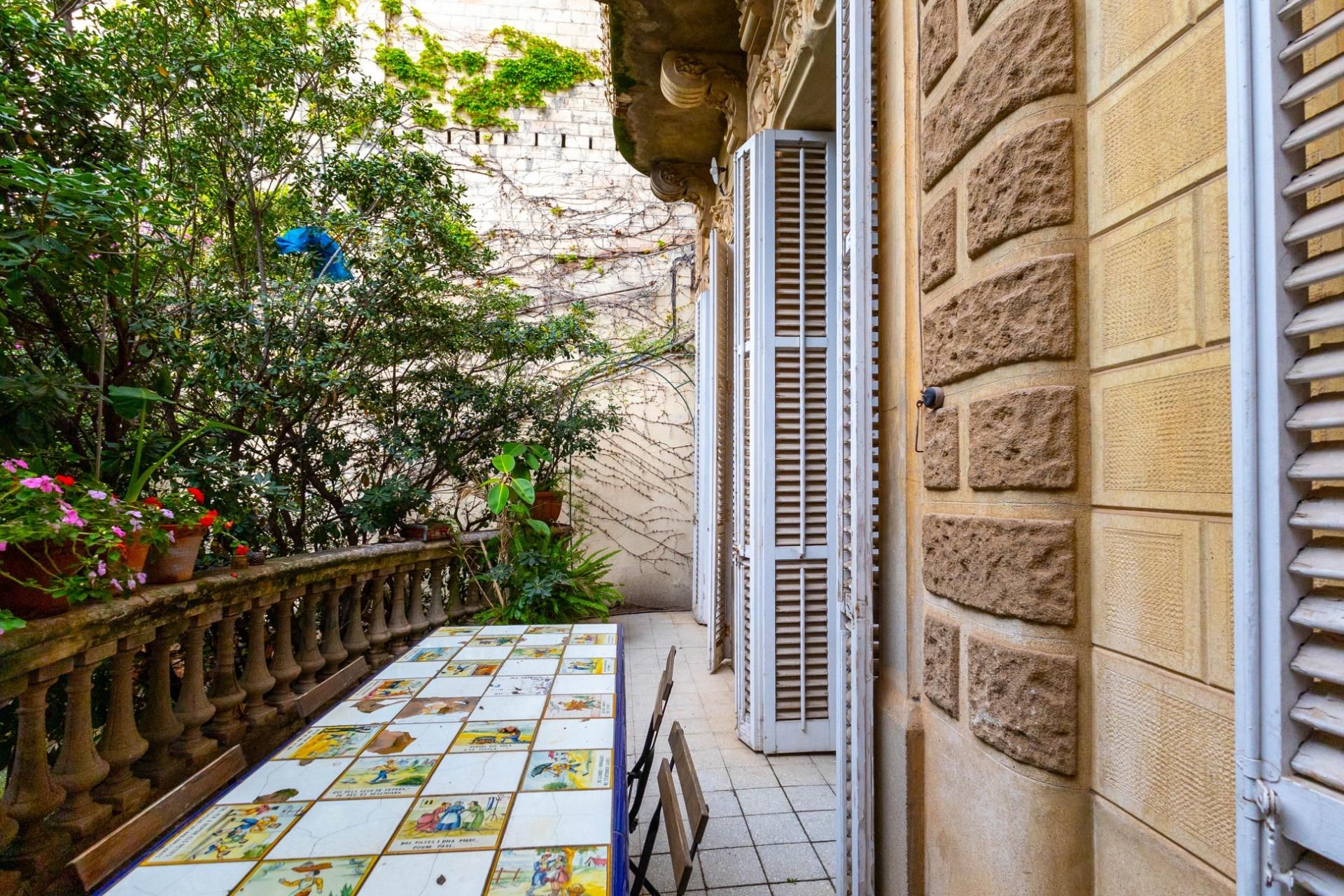Terrassa de Casa o xalet en venda en  Barcelona Capital amb Calefacció, Jardí privat i Terrassa