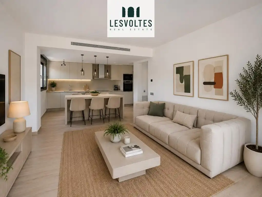Sala de estar de Piso en venta en Pals con Calefacción, Parquet y Terraza