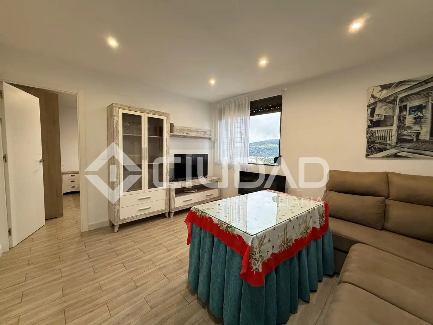 Sala de estar de Piso en venta en El Bosque con Aire acondicionado, Amueblado y Alarma
