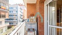 Balcony of Flat for sale in Gijón   with Heating, Parquet flooring and Terrace