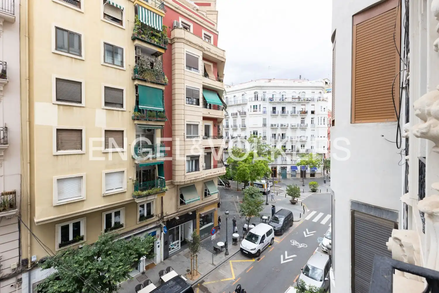 Vista exterior de Piso de alquiler en Valencia con Aire acondicionado, Calefacción y Parquet